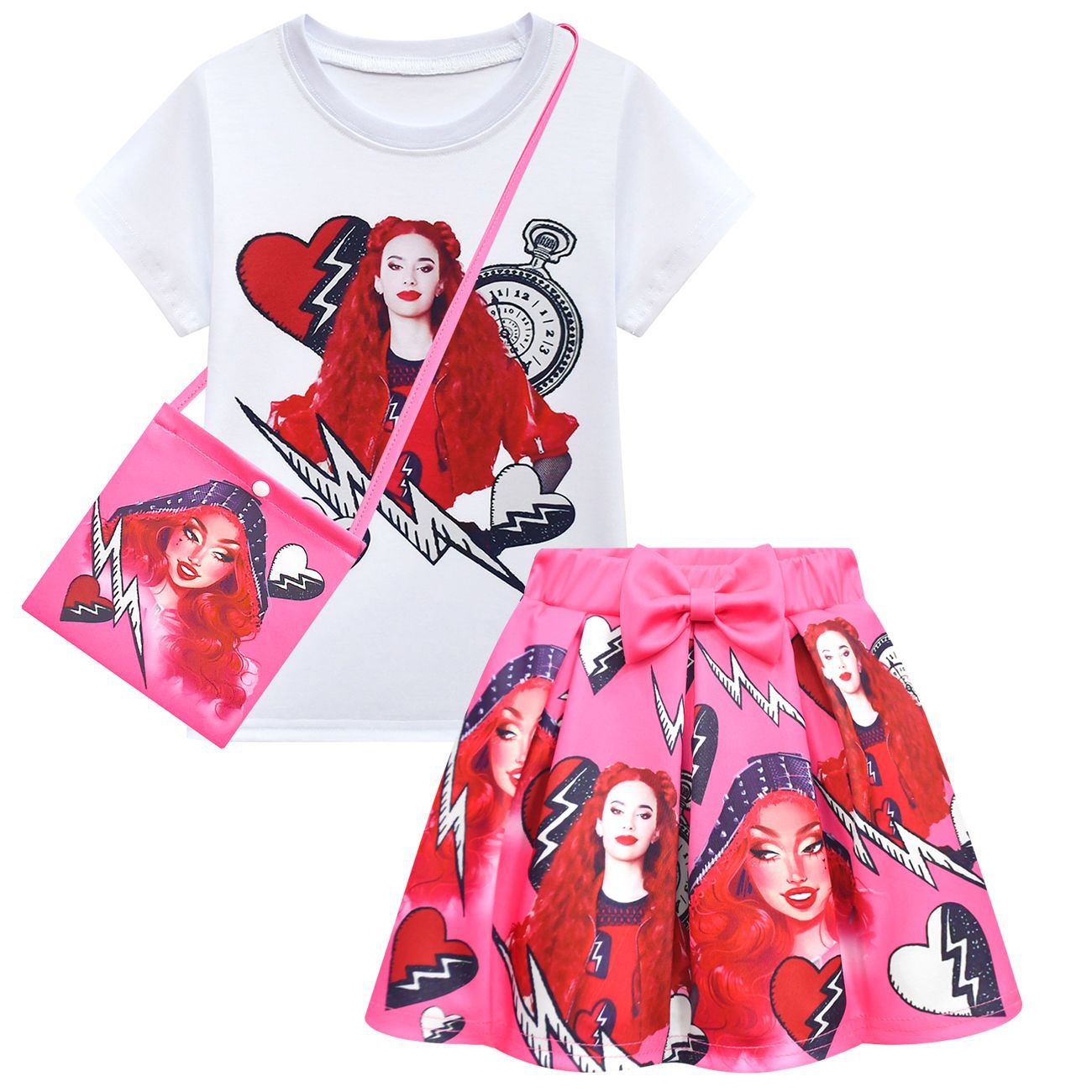 Baby Clothing Unit - Set pakaian anak-anak perempuan kebangkitan merah