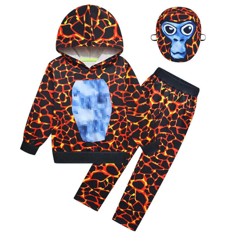 Baby Clothing Boy - ♥ Hoodie Gorilla Tag 2025 Baru
