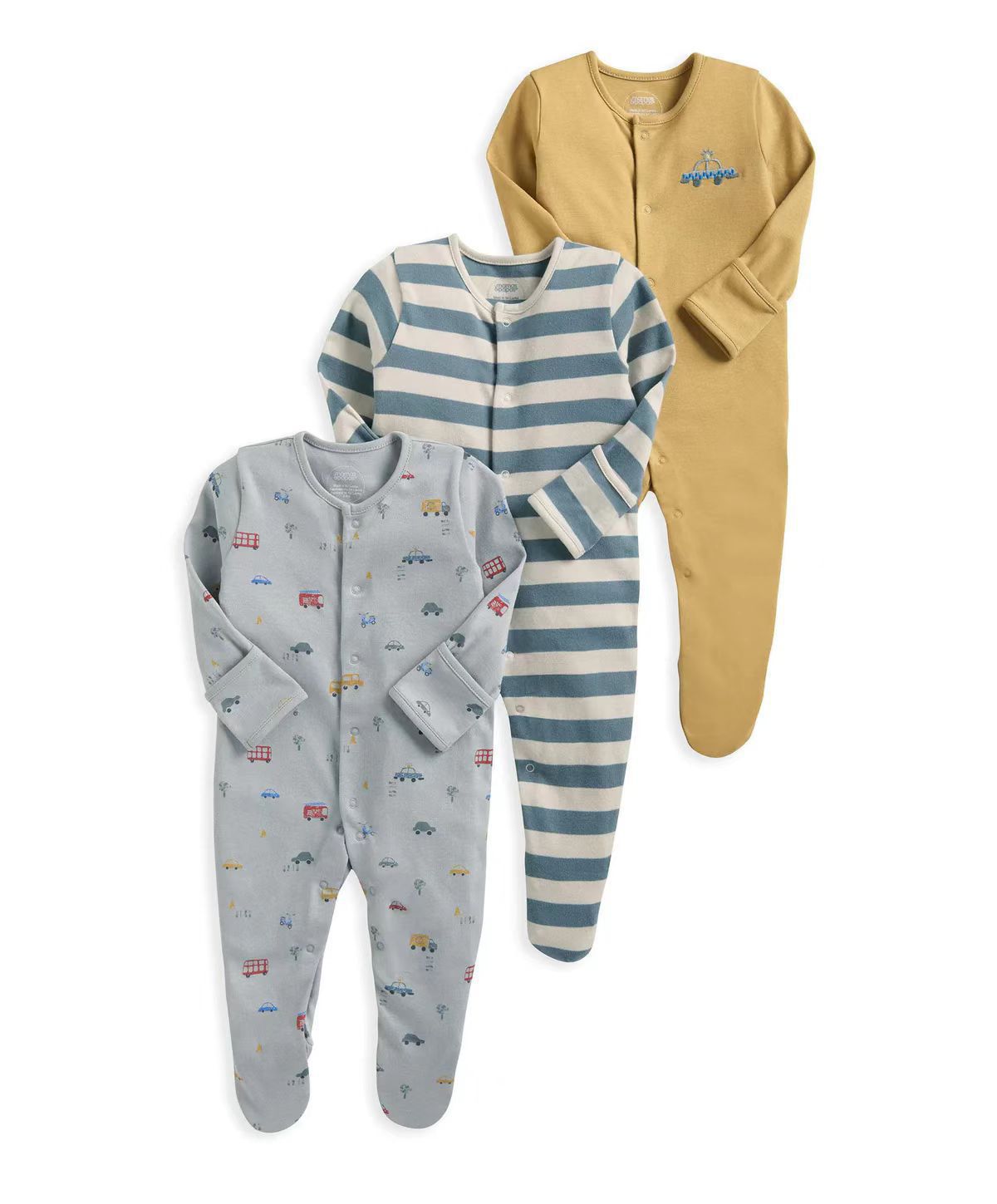 Baby Clothing Outlet - 3 Buah/Lot Baju Bayi Katun Baru