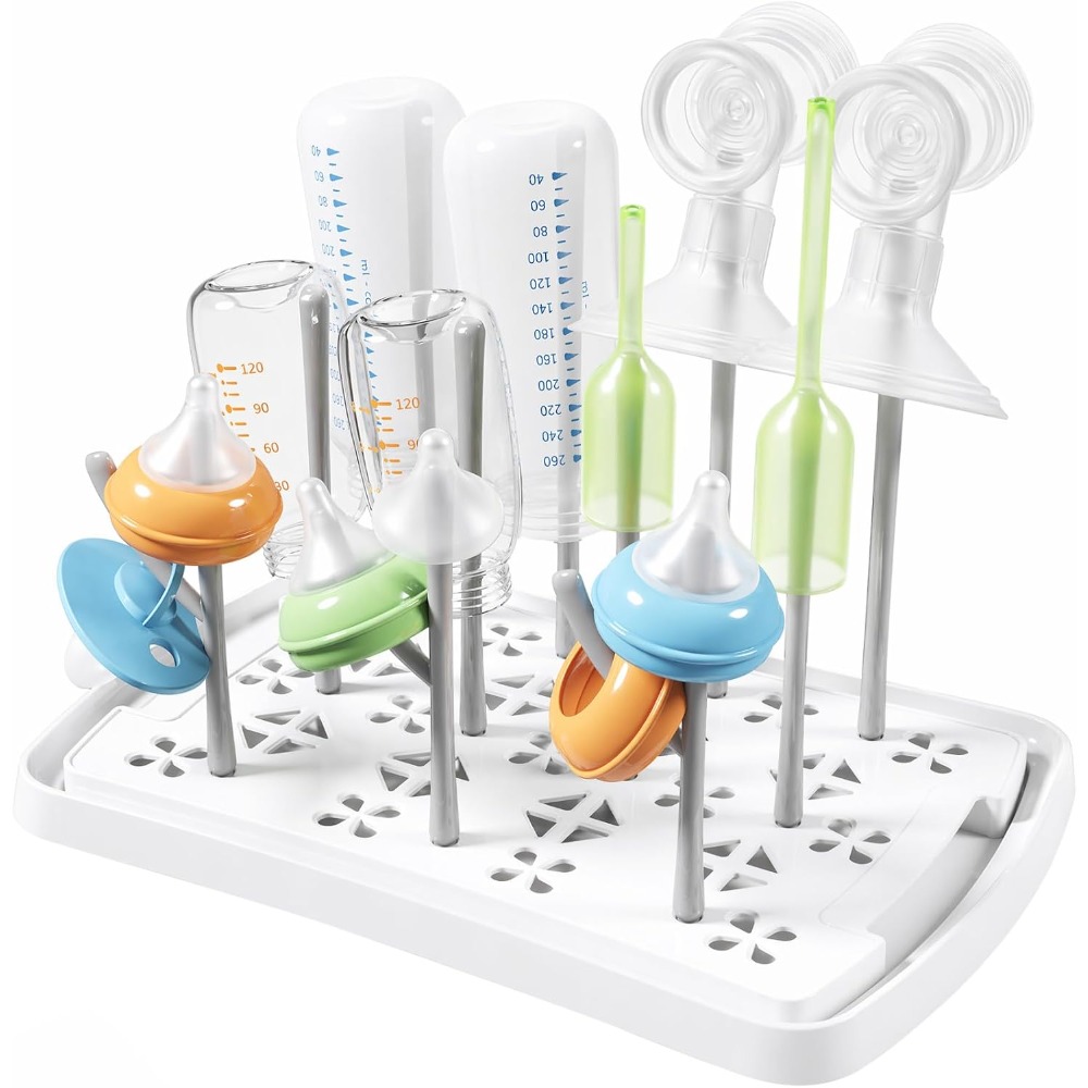 Baby Clothing Rack - Rak Pengering Botol Bayi dengan Baki,
