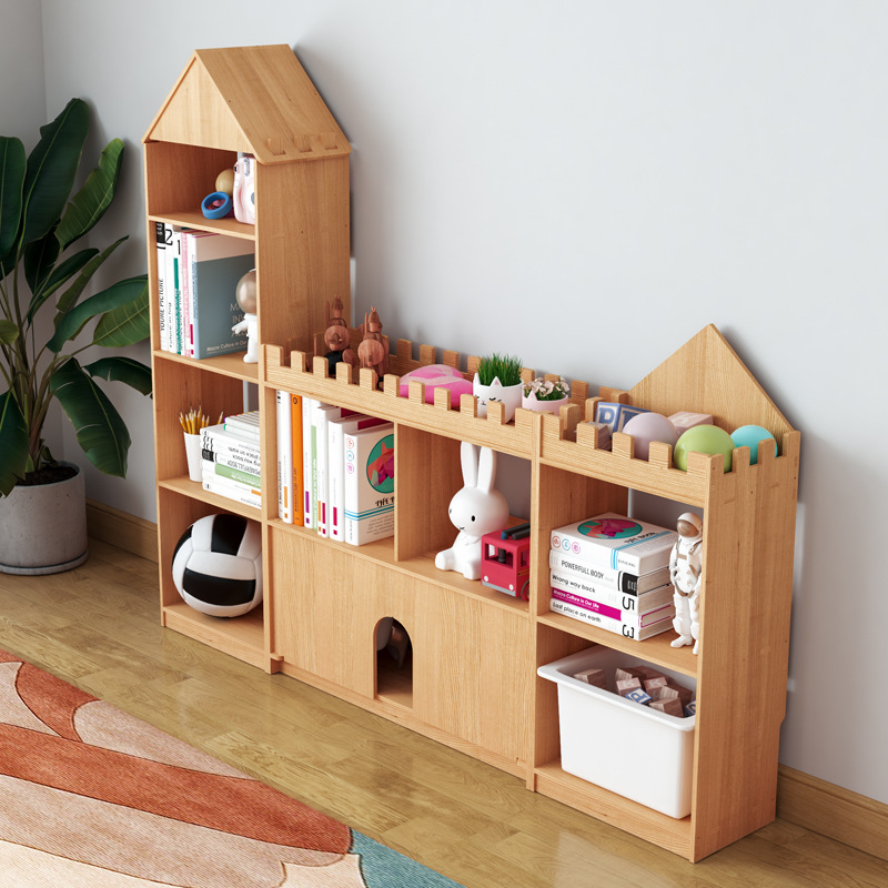 Rak Buku Kayu Solid dari Lanta - Baby Clothing Rack ulasan dan harga