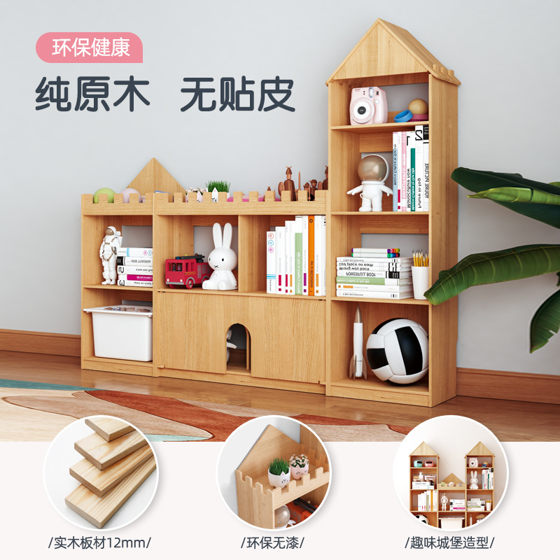 Rak Buku Kayu Solid dari Lanta - Baby Clothing Rack ulasan dan harga
