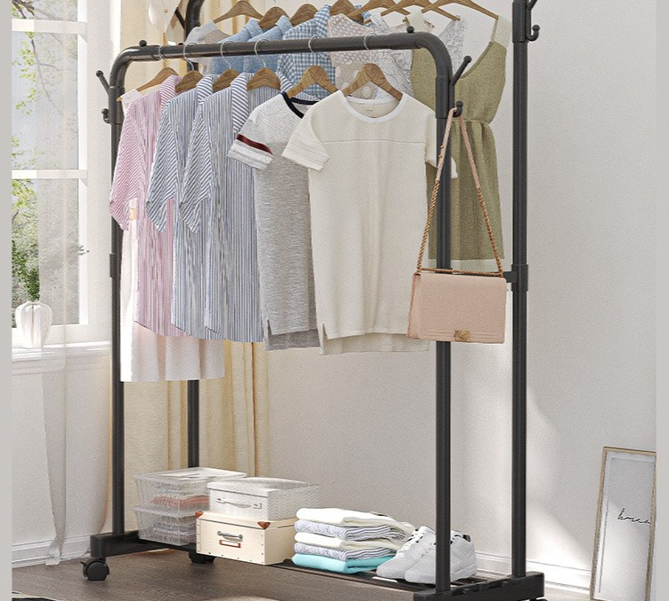 Rak gantung pakaian dari lanta - Baby Clothing Rack ulasan dan harga