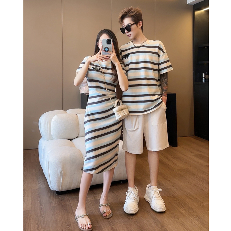 Pakaian Bergaris Seragam Ayah  - Baby Clothing For Summer ulasan dan harga