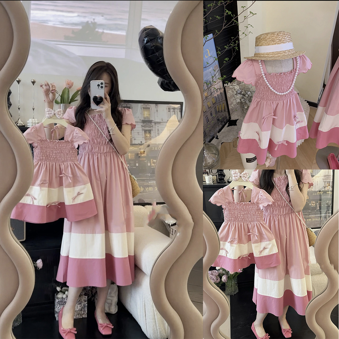 Gaun Smock sesuai ibu dan anak - Baby Clothing For Summer ulasan dan harga