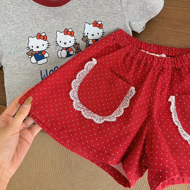 Anime Hello Kitty Girl Musim P - Baby Clothing Quality ulasan dan harga