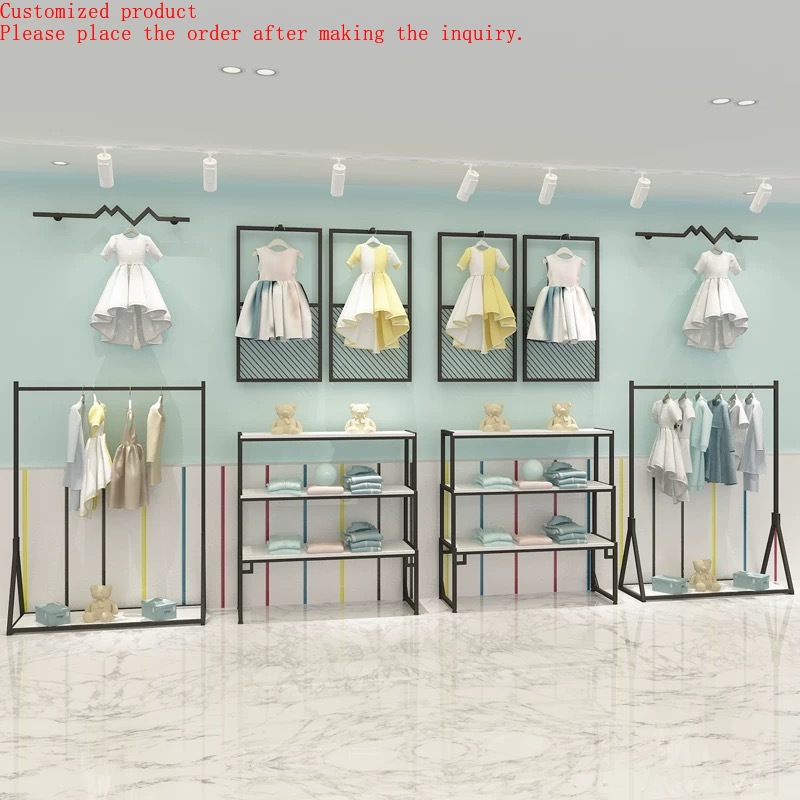 Rak Display Toko Pakaian Anak, - Baby Clothing Rack ulasan dan harga