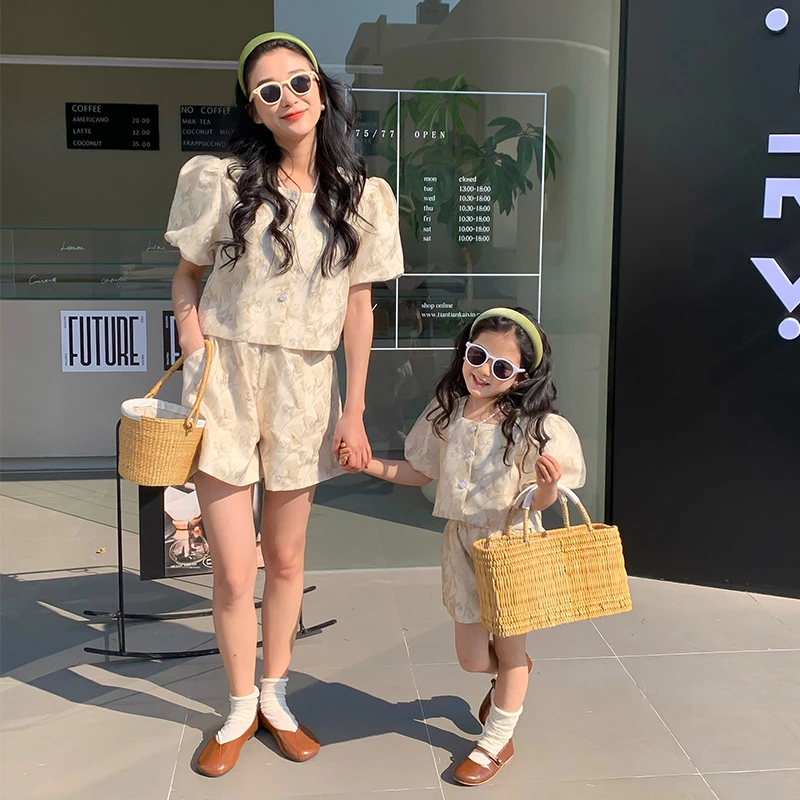 Setelan pakaian ibu dan anak p - Baby Clothing For Summer ulasan dan harga