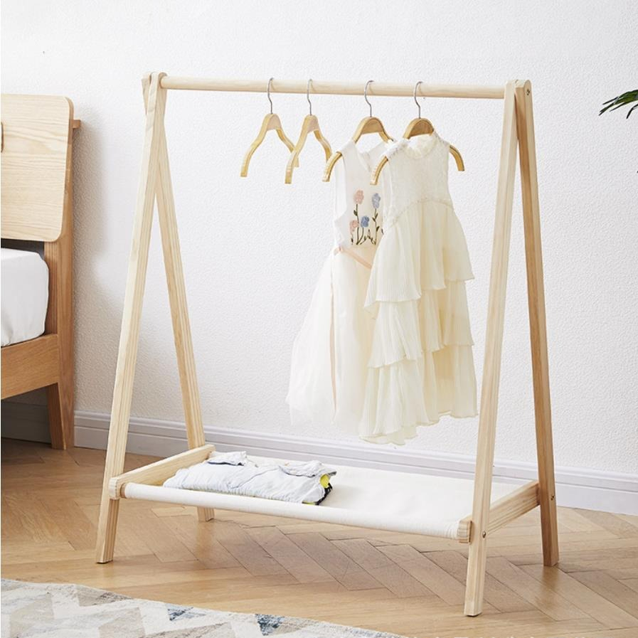 Gantungan baju berdiri lantai  - Baby Clothing Rack ulasan dan harga