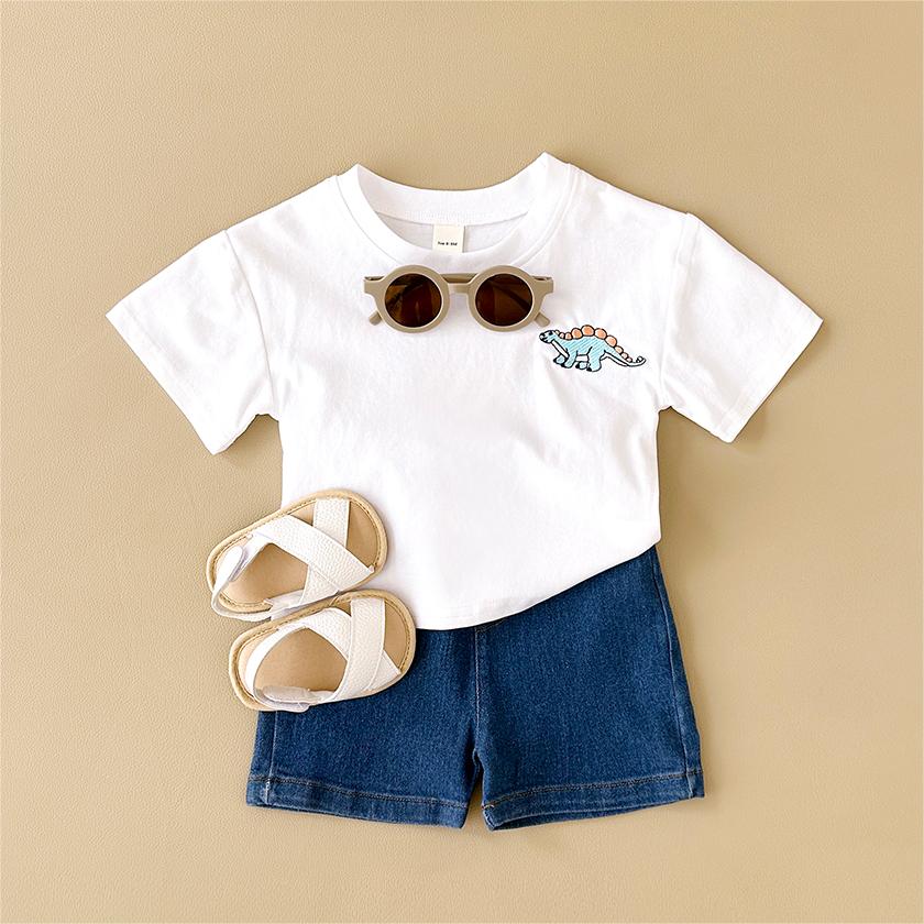 2Pcs/set Pakaian Bayi Bordir D - Baby Clothing Outlet ulasan dan harga